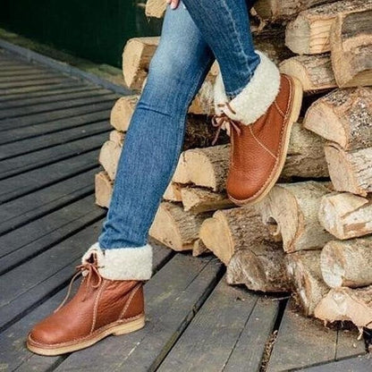 🔥  Miękkie i wygodne buty z owczej skóry w stylu vintage (z podparciem łuku stopy dla łatwiejszego chodzenia)