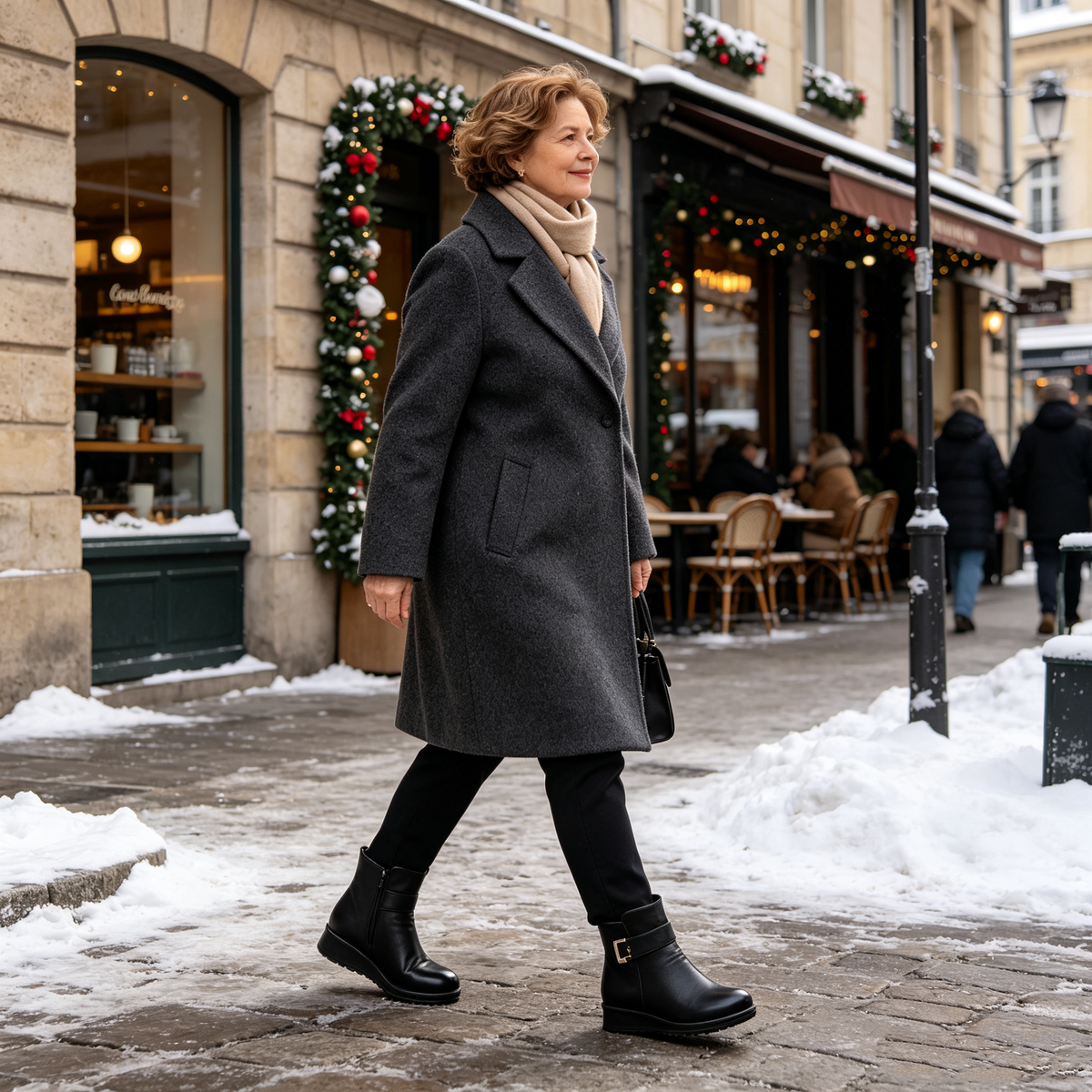(🎉 Dzisiejsza oferta specjalna – nie przegap!) ⏰ Ergonomicznie zaprojektowane ortopedyczne buty zimowe, które skutecznie łagodzą ból stóp, kolan i pleców.