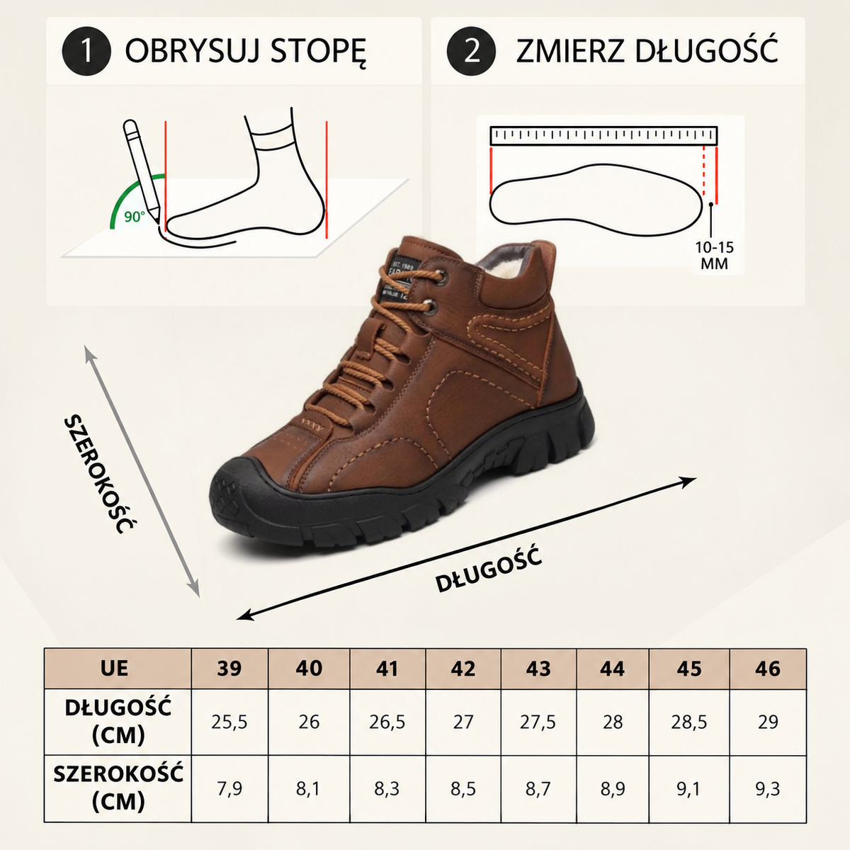 (🎁Ograniczona czasowo zniżka 40%) Wykonane z miękkiej i wygodnej włoskiej skóry cielęcej 🐂 Szyte ręcznie, wodoodporne i antypoślizgowe ✅ Wsparcie łuku stopy: sprawia, że chodzenie jest wygodniejsze i cieplejsze.