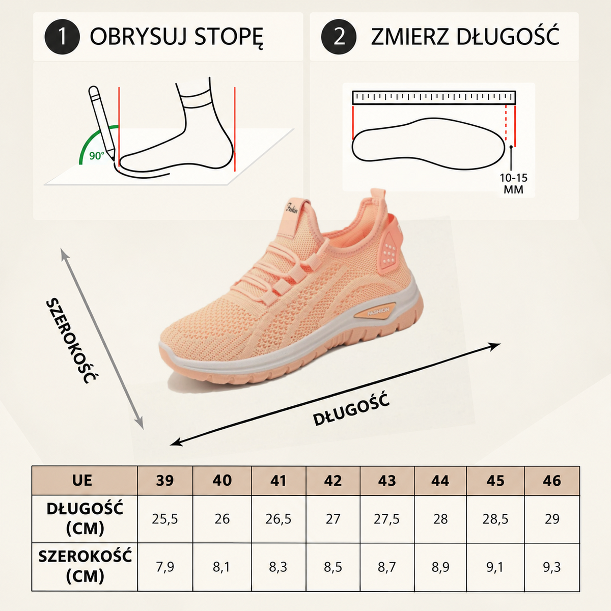 Oferta ograniczona czasowo! 40% zniżki! ✅ Buty ortopedyczne zaprojektowane specjalnie dla osób z problemami stóp, aby złagodzić ból pleców, stawów i stóp.