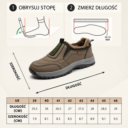 🔥Ciepłe zimowe buty z owczej skóry z podparciem łuku stopy, zapewniające łatwiejsze i wygodniejsze chodzenie👞