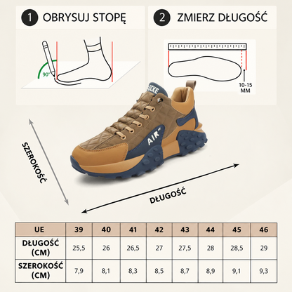 🎉 Oferta specjalna! Skorzystaj z 40% zniżki! ✅ Wygodne buty do chodzenia i buty ortopedyczne, zaprojektowane dla osób z problemami stóp; zapewniają wsparcie łuku stopy i skutecznie łagodzą ból stawów i stóp.