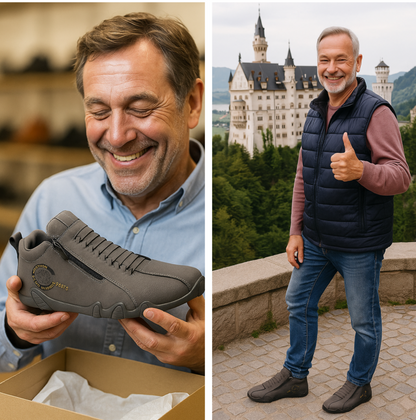 Zapatos ortopédicos cómodos para el trabajo