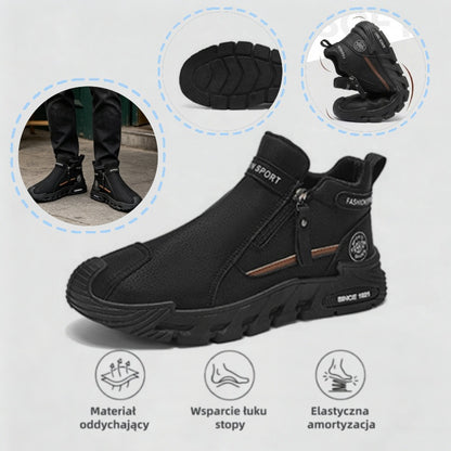 ⏰Ergonomicznie zaprojektowane buty ortopedyczne do chodzenia, amortyzujące wstrząsy✅️Zdrowe buty ortopedyczne stworzone specjalnie dla europejskich mężczyzn.