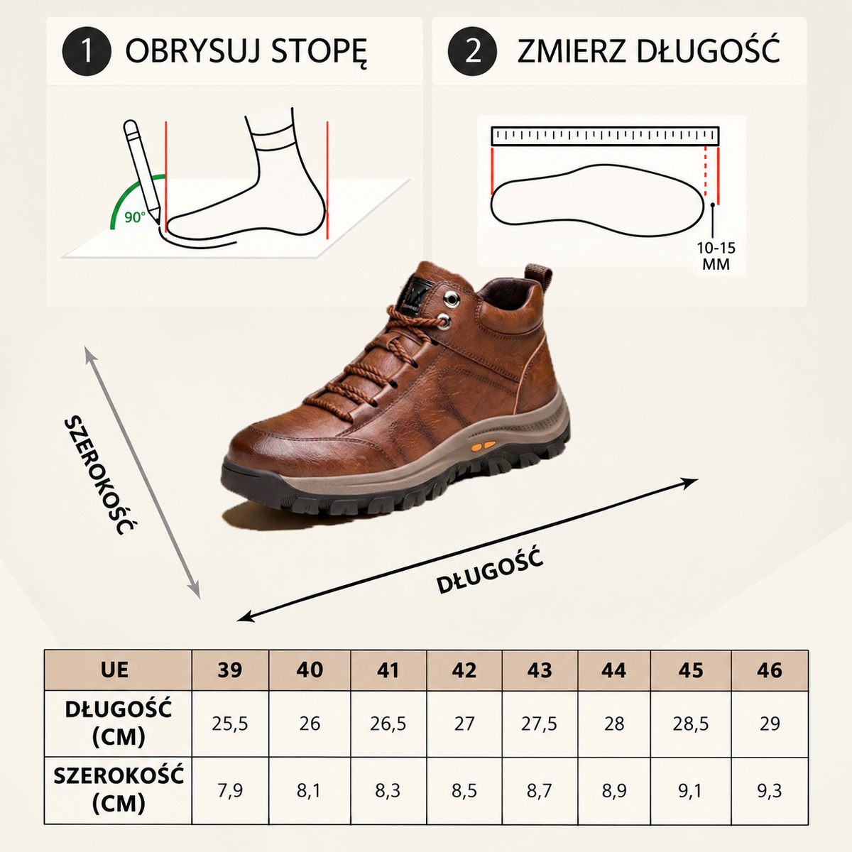 (🎁Ograniczona czasowo zniżka 40%) Wykonane z miękkiej i wygodnej włoskiej skóry cielęcej🐂 Szyte ręcznie, wodoodporne i antypoślizgowe✅ Wsparcie łuku stopy: wygodne podczas chodzenia, odpowiednie na każdą porę roku.