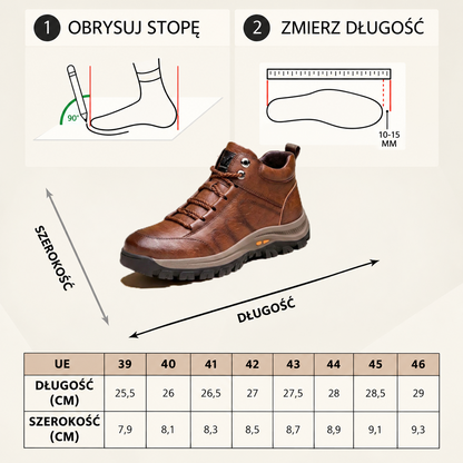 (🎁Ograniczona czasowo zniżka 40%) Wykonane z miękkiej i wygodnej włoskiej skóry cielęcej🐂 Szyte ręcznie, wodoodporne i antypoślizgowe✅ Wsparcie łuku stopy: wygodne podczas chodzenia, odpowiednie na każdą porę roku.