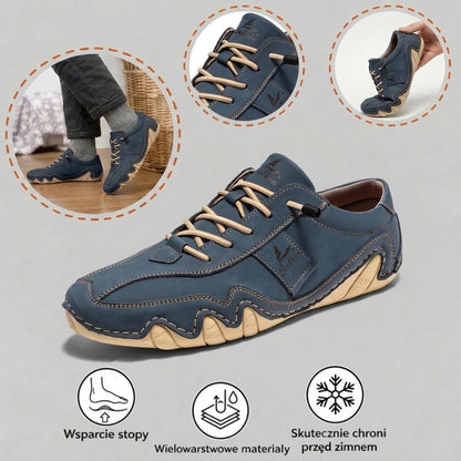 ⏰ 40% zniżki – tylko dziś! 🔥 | Wysokiej jakości ortopedyczne buty ze skóry naturalnej | Wspierają łuk stopy, łagodzą ból i ułatwiają chodzenie.