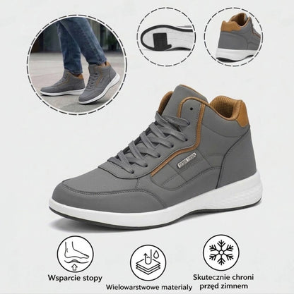 ⏰ 40% zniżki – tylko dziś! 🔥 | Wysokiej jakości ortopedyczne buty ze skóry naturalnej | Wspierają łuk stopy, łagodzą ból i ułatwiają chodzenie.