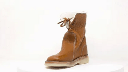 🔥  Miękkie i wygodne buty z owczej skóry w stylu vintage (z podparciem łuku stopy dla łatwiejszego chodzenia)