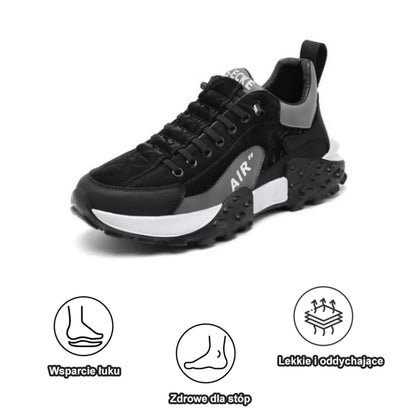 🔥Męskie buty ortopedyczne z amortyzacją ✅ Pożegnaj ból stóp i ciesz się całodziennym komfortem!