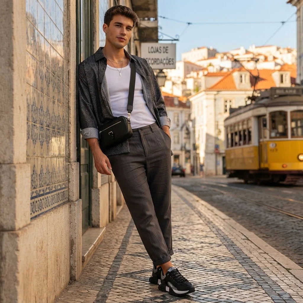 🔥Męskie buty ortopedyczne z amortyzacją ✅ Pożegnaj ból stóp i ciesz się całodziennym komfortem!