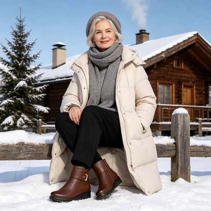 (🎉 Dzisiejsza oferta specjalna – nie przegap!) ⏰ Ergonomicznie zaprojektowane ortopedyczne buty zimowe, które skutecznie łagodzą ból stóp, kolan i pleców.