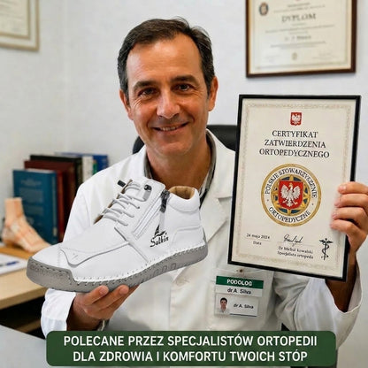 (🎁Ograniczona czasowo zniżka 40%) Wykonane z miękkiej i wygodnej włoskiej skóry cielęcej 🐂 Szyte ręcznie, wodoodporne i antypoślizgowe ✅ Wsparcie łuku stopy: sprawia, że chodzenie jest wygodniejsze i cieplejsze.