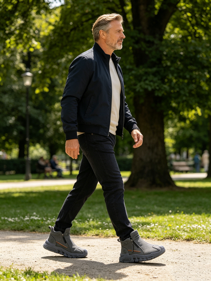 ⏰Ergonomicznie zaprojektowane buty ortopedyczne do chodzenia, amortyzujące wstrząsy✅️Zdrowe buty ortopedyczne stworzone specjalnie dla europejskich mężczyzn.
