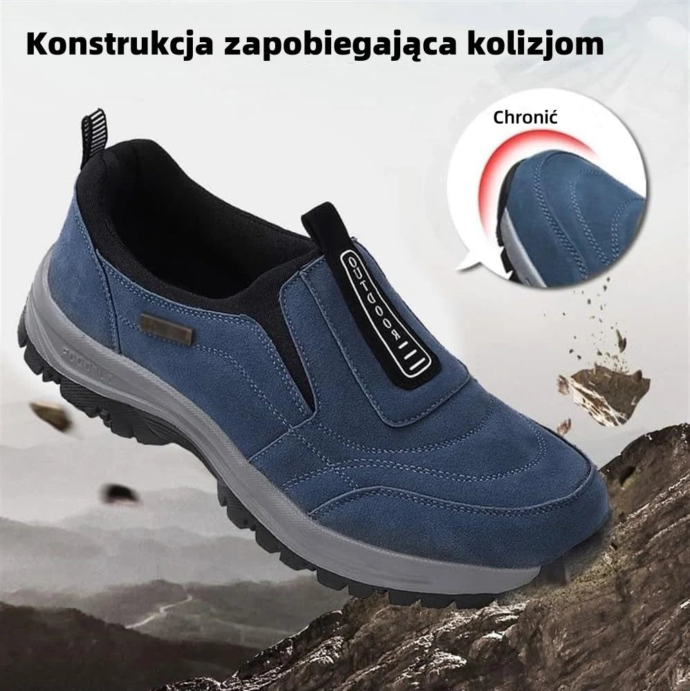 🔥Nie przegap! ✅Nowo zaprojektowane, miękkie, wygodne, wodoodporne i antypoślizgowe buty ortopedyczne ze zamszu, które łagodzą ból stóp👞