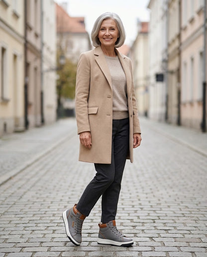 ⏰ 40% zniżki – tylko dziś! 🔥 | Wysokiej jakości ortopedyczne buty ze skóry naturalnej | Wspierają łuk stopy, łagodzą ból i ułatwiają chodzenie.