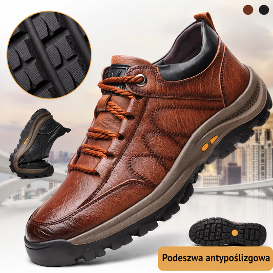 🔥Oryginalne australijskie buty ortopedyczne Comfort, wykonane ze skóry cielęcej👞 (wsparcie łuku stopy - łagodzi ból), zapewniające wygodę chodzenia✅