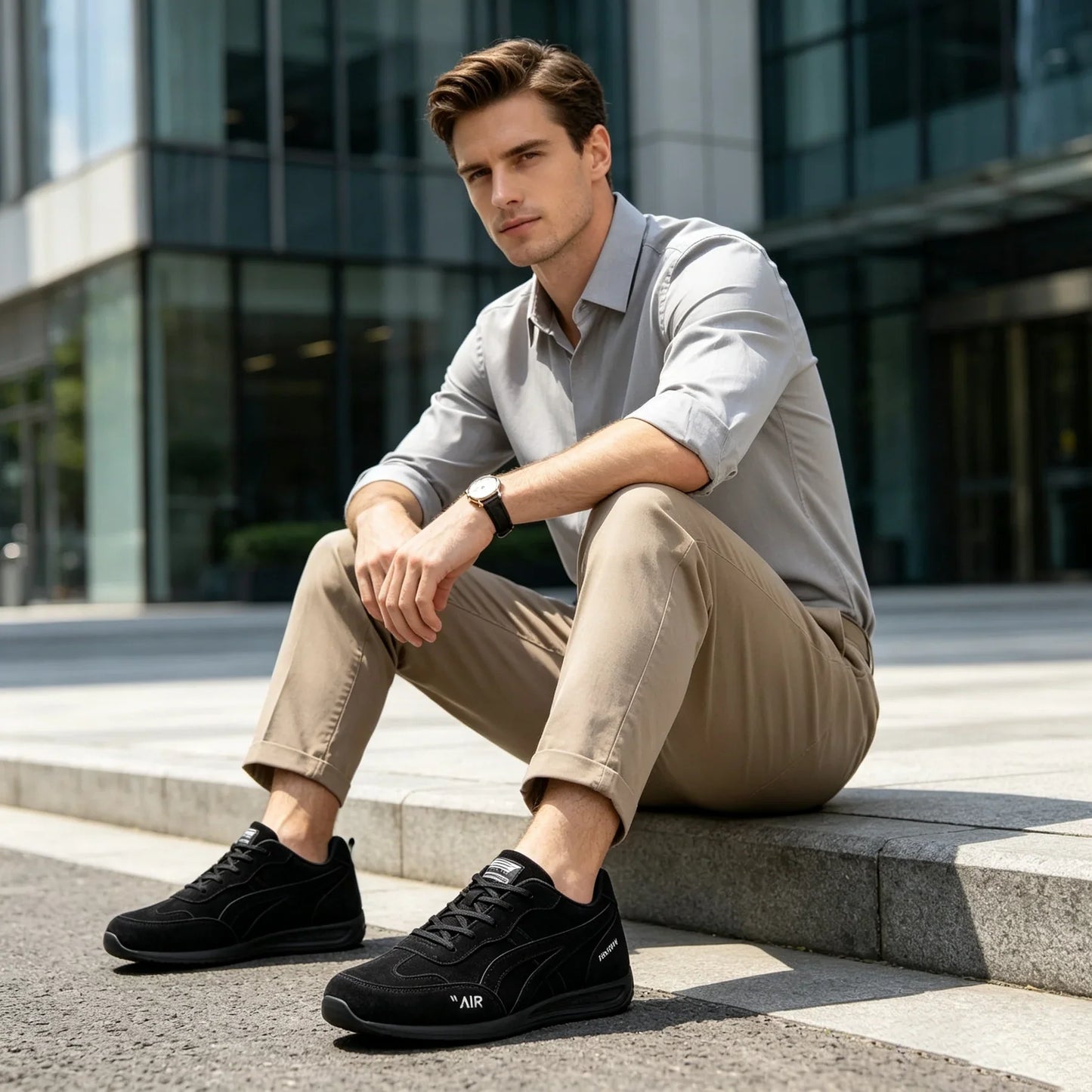 Buty ortopedyczne Tonerma® 🔥 50% zniżki 🎁 Wygodne buty do chodzenia 👟 Wsparcie łuku stopy, skutecznie łagodzą ból stóp, antypoślizgowe i trwałe ✅