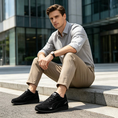 Buty ortopedyczne Tonerma® 🔥 50% zniżki 🎁 Wygodne buty do chodzenia 👟 Wsparcie łuku stopy, skutecznie łagodzą ból stóp, antypoślizgowe i trwałe ✅