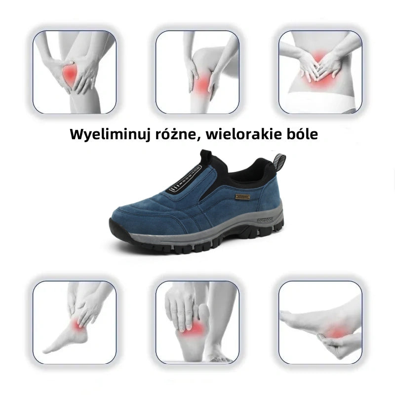 🔥Męskie buty ortopedyczne z amortyzacją ✅ Pożegnaj ból stóp i ciesz się komfortem przez cały dzień!