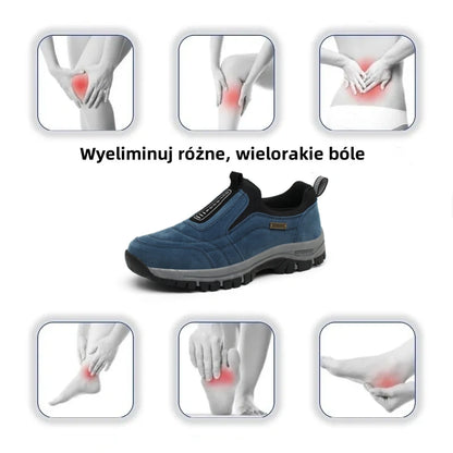 🔥Męskie buty ortopedyczne z amortyzacją ✅ Pożegnaj ból stóp i ciesz się komfortem przez cały dzień!