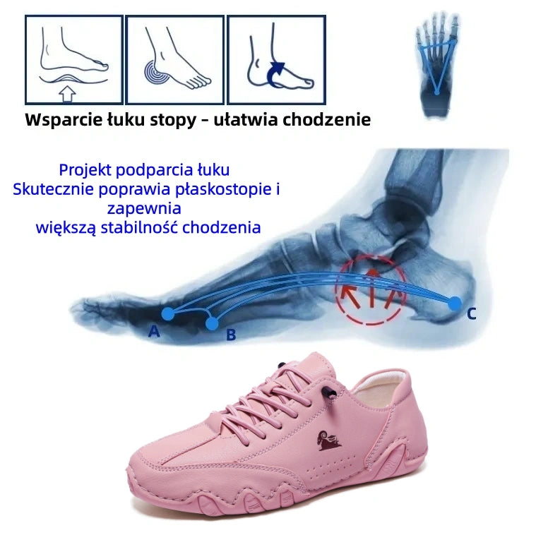 🔥Buty ortopedyczne z amortyzacją✅ Pożegnaj ból stóp i ciesz się całodziennym komfortem!