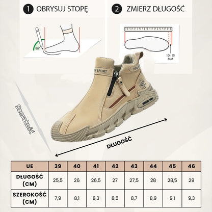 ⏰Ergonomicznie zaprojektowane buty ortopedyczne do chodzenia, amortyzujące wstrząsy✅️Zdrowe buty ortopedyczne stworzone specjalnie dla europejskich mężczyzn.