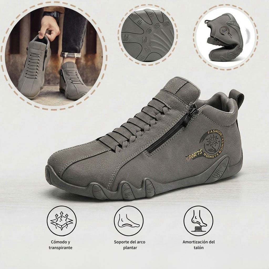 Zapatos ortopédicos cómodos para el trabajo