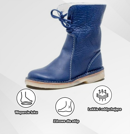 🔥  Miękkie i wygodne buty z owczej skóry w stylu vintage (z podparciem łuku stopy dla łatwiejszego chodzenia)