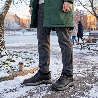 🔥Ciepłe zimowe buty z owczej skóry z podparciem łuku stopy, zapewniające łatwiejsze i wygodniejsze chodzenie👞