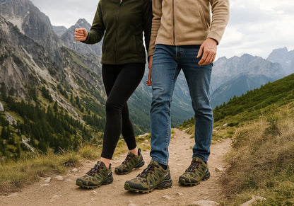 Ortopedyczne buty turystyczne | Ergonomicznie zaprojektowane, aby łagodzić ból pleców, nóg i stawów.