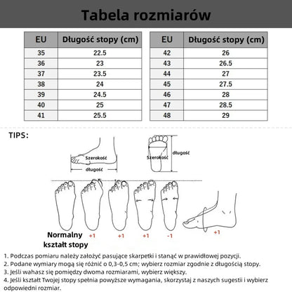 Buty ergonomiczne Tonerma® | 👟 Idealne do codziennej aktywności | Konstrukcja z podparciem łuku stopy skutecznie redukuje zmęczenie.