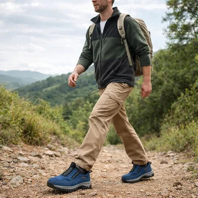 🔷50% zniżki dzisiaj – Nie przegap! ⬛Nowo zaprojektowane ortopedyczne buty zamszowe, miękkie, wygodne, wodoodporne i antypoślizgowe 🦶 Łagodzą ból stóp