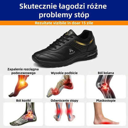 ⏰ 40% zniżki – tylko dziś! 🔥 | Wysokiej jakości ortopedyczne buty ze skóry naturalnej | Wspierają łuk stopy, łagodzą ból i ułatwiają chodzenie.