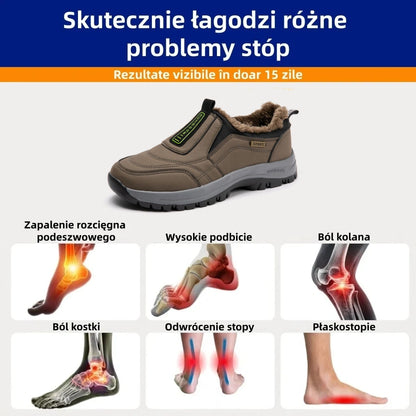 🔥Ciepłe zimowe buty z owczej skóry z podparciem łuku stopy, zapewniające łatwiejsze i wygodniejsze chodzenie👞