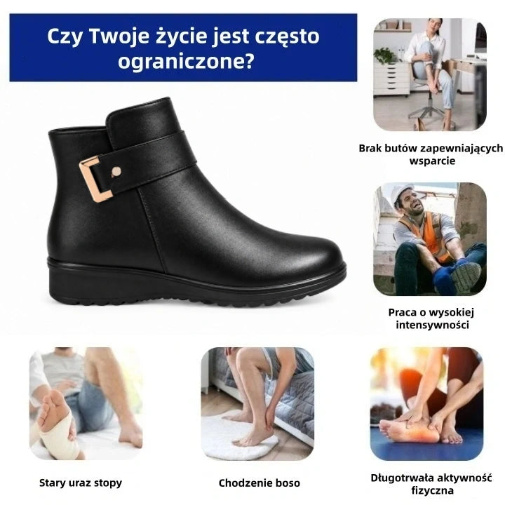 (🎉 Dzisiejsza oferta specjalna – nie przegap!) ⏰ Ergonomicznie zaprojektowane ortopedyczne buty zimowe, które skutecznie łagodzą ból stóp, kolan i pleców.