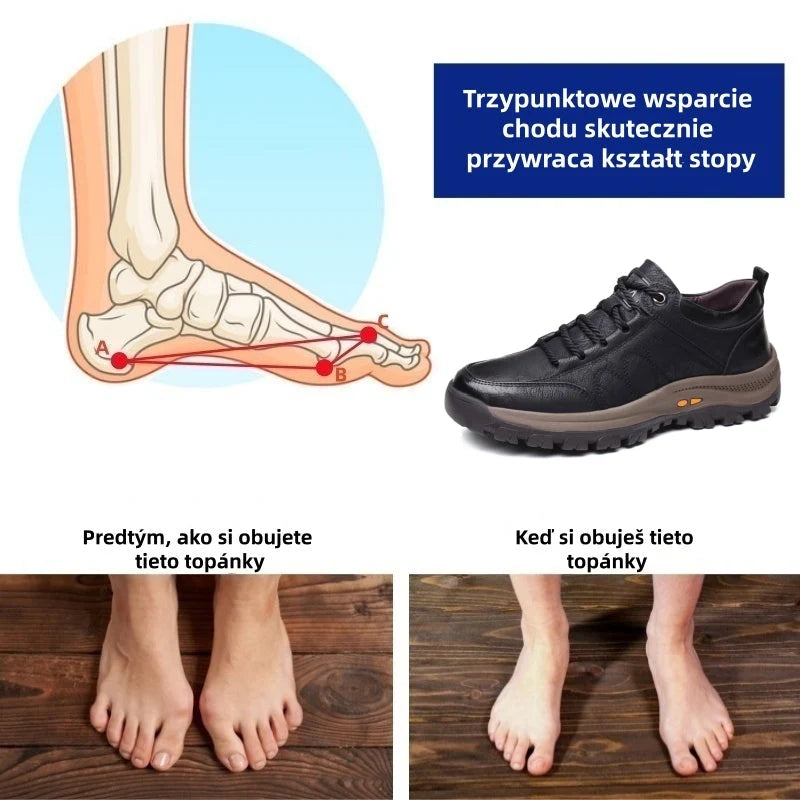 👞 Wygodne obuwie wykonane z australijskiej skóry - zapewnia całodzienne wsparcie i wygodę stóp.
