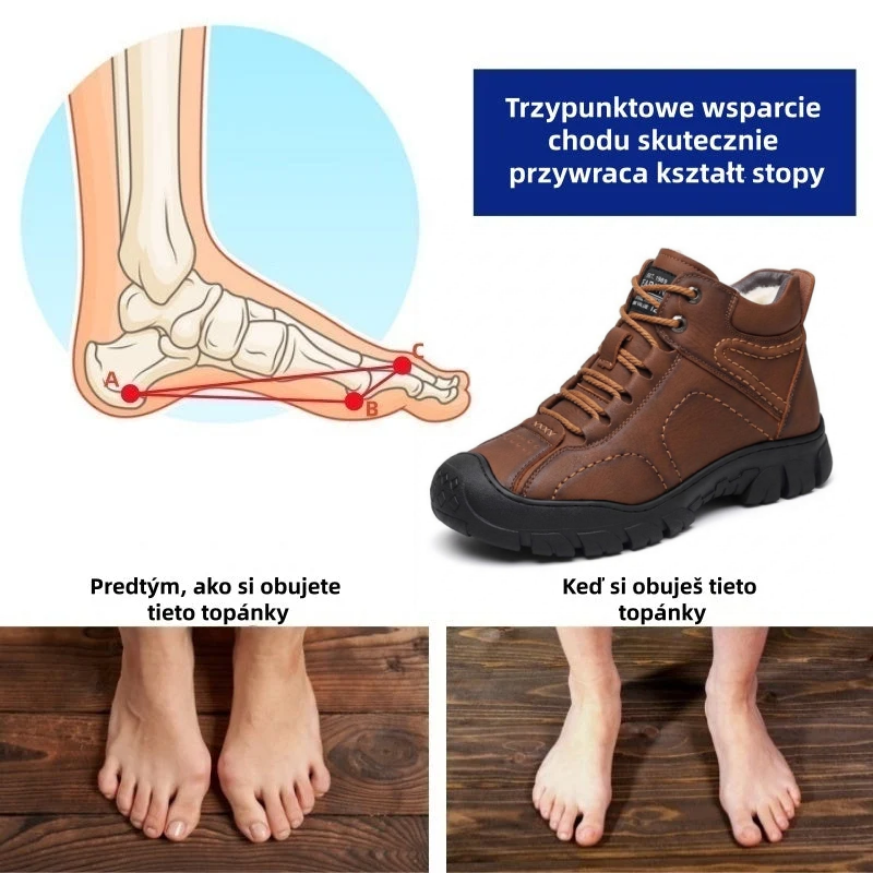 (🎁Ograniczona czasowo zniżka 40%) Wykonane z miękkiej i wygodnej włoskiej skóry cielęcej 🐂 Szyte ręcznie, wodoodporne i antypoślizgowe ✅ Wsparcie łuku stopy: sprawia, że chodzenie jest wygodniejsze i cieplejsze.