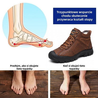 (🎁Ograniczona czasowo zniżka 40%) Wykonane z miękkiej i wygodnej włoskiej skóry cielęcej 🐂 Szyte ręcznie, wodoodporne i antypoślizgowe ✅ Wsparcie łuku stopy: sprawia, że chodzenie jest wygodniejsze i cieplejsze.