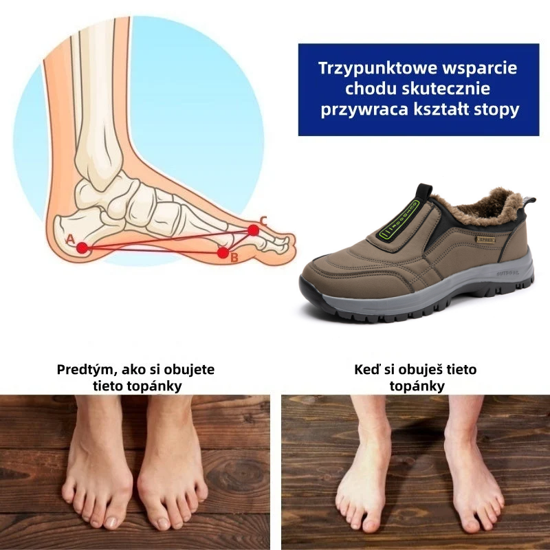 🔥Ciepłe zimowe buty z owczej skóry z podparciem łuku stopy, zapewniające łatwiejsze i wygodniejsze chodzenie👞
