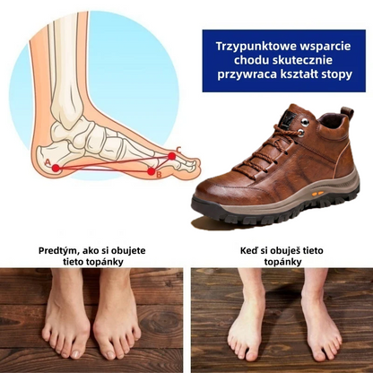 (🎁Oferta ograniczona czasowo) Buty z miękkiej i wygodnej włoskiej skóry cielęcej 🐂 Ręcznie szyte, wodoodporne i antypoślizgowe ✅ Wsparcie łuku stopy: wygodne chodzenie