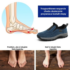 🔥Nie przegap! ✅Nowo zaprojektowane, miękkie, wygodne, wodoodporne i antypoślizgowe buty ortopedyczne ze zamszu, które łagodzą ból stóp👞