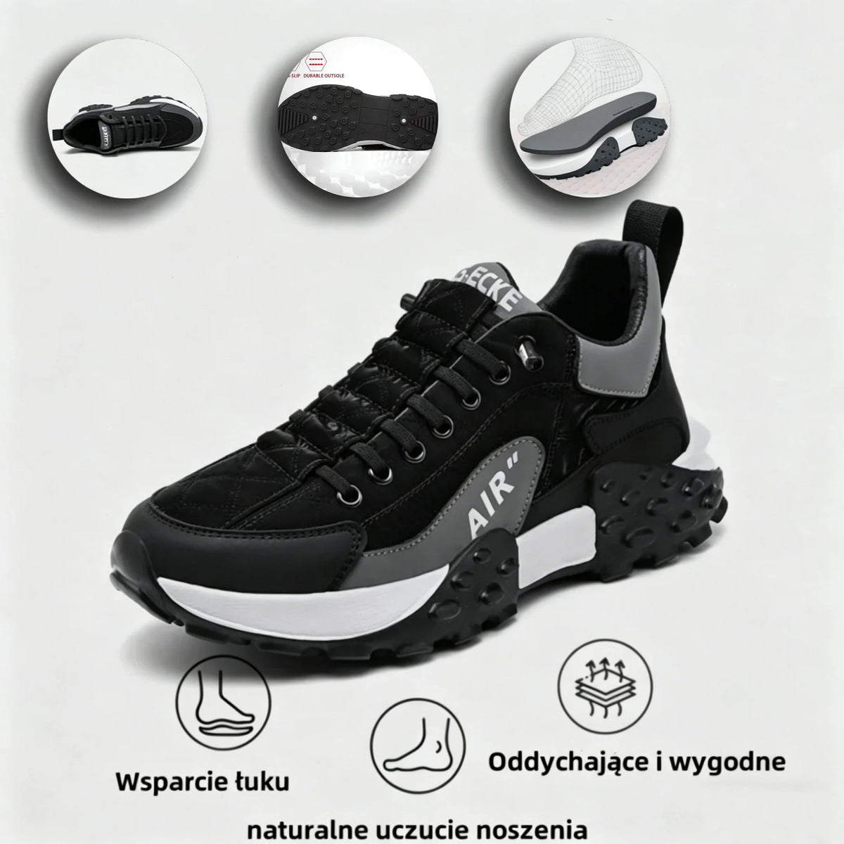 🎉 Oferta specjalna! Skorzystaj z 40% zniżki! ✅ Wygodne buty do chodzenia i buty ortopedyczne, zaprojektowane dla osób z problemami stóp; zapewniają wsparcie łuku stopy i skutecznie łagodzą ból stawów i stóp.