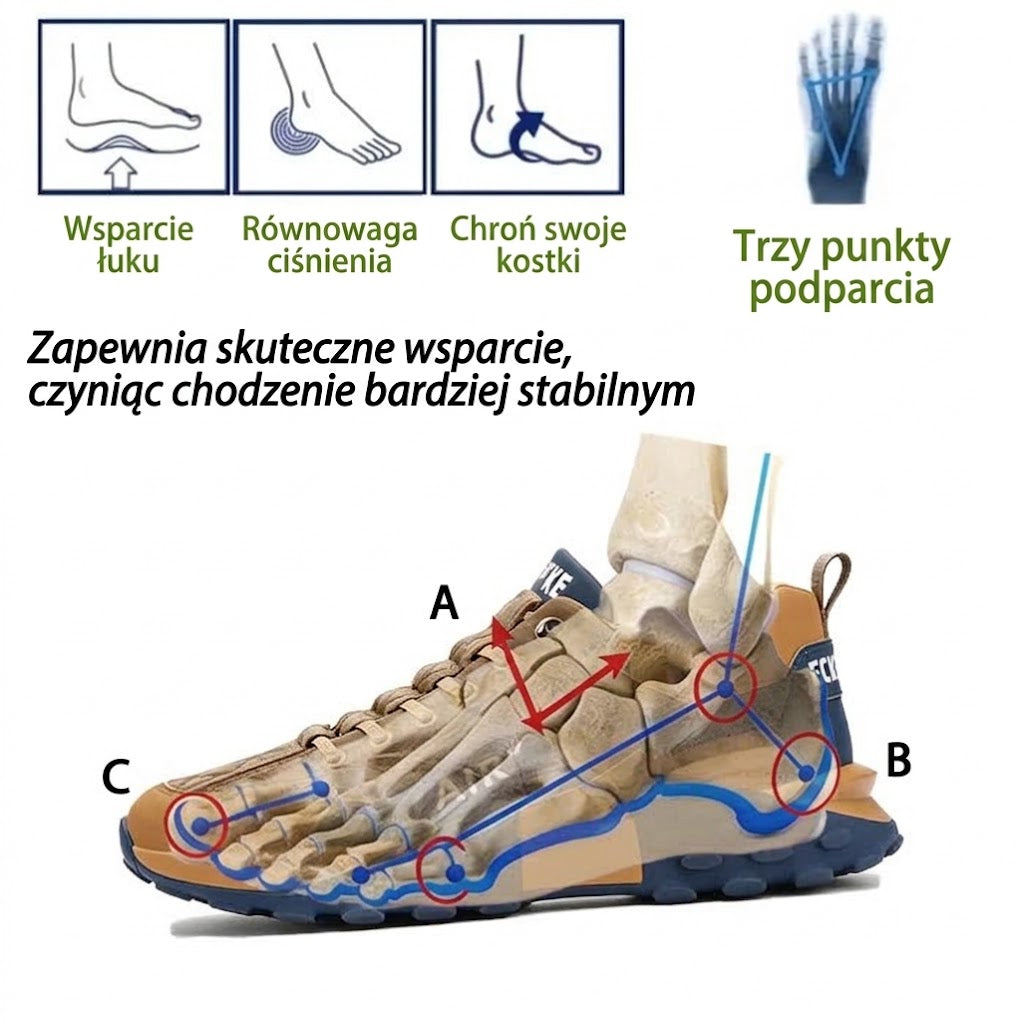 🎉 Oferta specjalna! Skorzystaj z 40% zniżki! ✅ Wygodne buty do chodzenia i buty ortopedyczne, zaprojektowane dla osób z problemami stóp; zapewniają wsparcie łuku stopy i skutecznie łagodzą ból stawów i stóp.