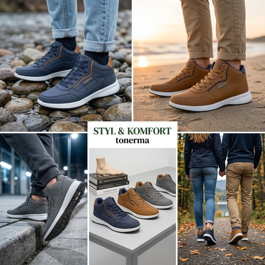 ⏰ 40% zniżki – tylko dziś! 🔥 | Wysokiej jakości ortopedyczne buty ze skóry naturalnej | Wspierają łuk stopy, łagodzą ból i ułatwiają chodzenie.